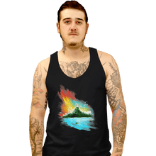 Load image into Gallery viewer, Shirts Tank Top, Unisex / Small / Black Sunset On Koholint
