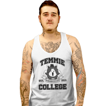 Load image into Gallery viewer, Shirts Tank Top, Unisex / Small / White Temmie College
