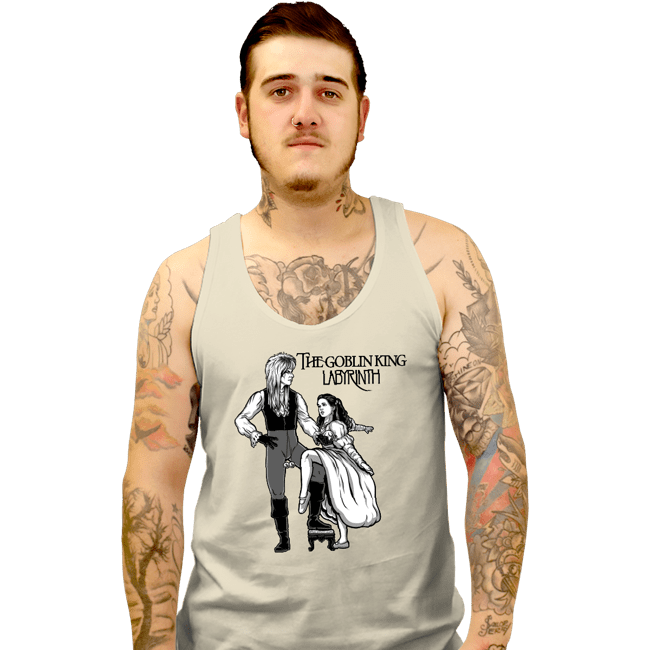Daily_Deal_Shirts Tank Top, Unisex / Small / White Goblin King