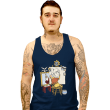 Load image into Gallery viewer, Shirts Tank Top, Unisex / Small / Navy Me, Myself, And Aang
