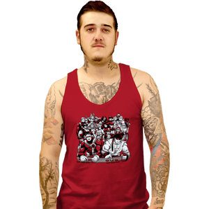 Secret_Shirts Tank Top, Unisex / Small / Red Old Friends