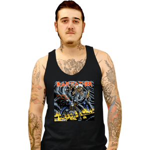 Daily_Deal_Shirts Tank Top, Unisex / Small / Black Iron Mother
