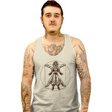 Load image into Gallery viewer, Daily_Deal_Shirts Tank Top, Unisex / Small / White Vitruvian Fyujon
