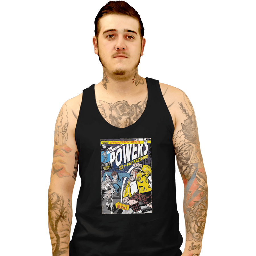 Shirts Tank Top, Unisex / Small / Black The Incredible Powers