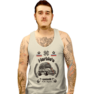 Shirts Tank Top, Unisex / Small / White Herbie's Garage Auto Repair