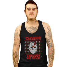 Load image into Gallery viewer, Daily_Deal_Shirts Tank Top, Unisex / Small / Black Slashing Through The Snow
