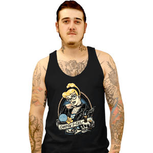 Daily_Deal_Shirts Tank Top, Unisex / Small / Black Rocker Cinderella