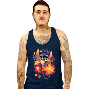 Daily_Deal_Shirts Tank Top, Unisex / Small / Navy Loco Experiment