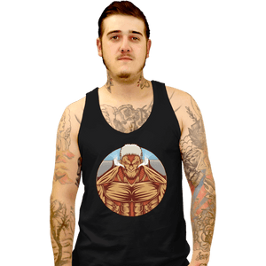 Shirts Tank Top, Unisex / Small / Black Armor Titan