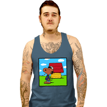 Load image into Gallery viewer, Secret_Shirts Tank Top, Unisex / Small / Indigo Blue DOGGY DOGG
