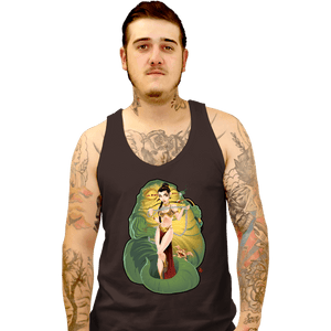 Daily_Deal_Shirts Tank Top, Unisex / Small / Black Leia And Jabba