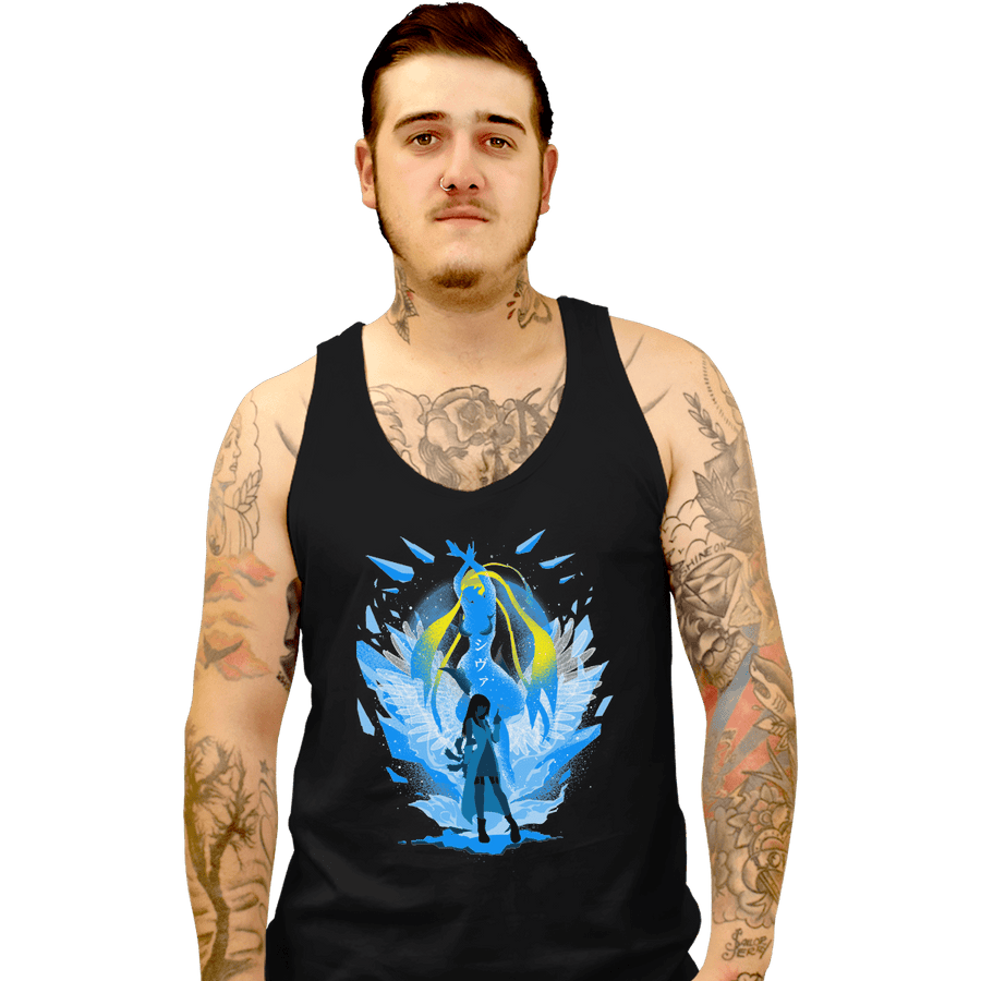 Shirts Tank Top, Unisex / Small / Black Diamond Dust