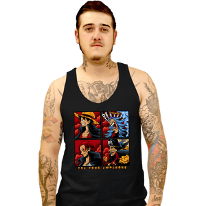 Daily_Deal_Shirts Tank Top, Unisex / Small / Black The Four Emperors