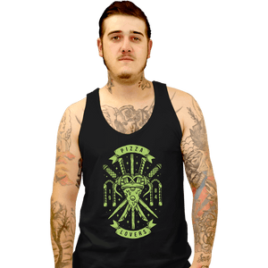Shirts Tank Top, Unisex / Small / Black Pizza Lovers