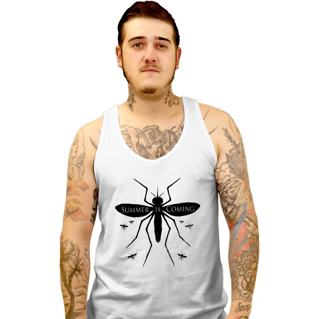 Secret_Shirts Tank Top, Unisex / Small / White Summer Is Coming