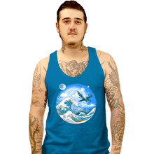Load image into Gallery viewer, Secret_Shirts Tank Top, Unisex / Small / Sapphire Wave Off Pandora
