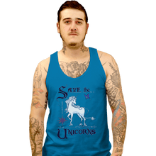 Load image into Gallery viewer, Secret_Shirts Tank Top, Unisex / Small / Sapphire Magical Conservation

