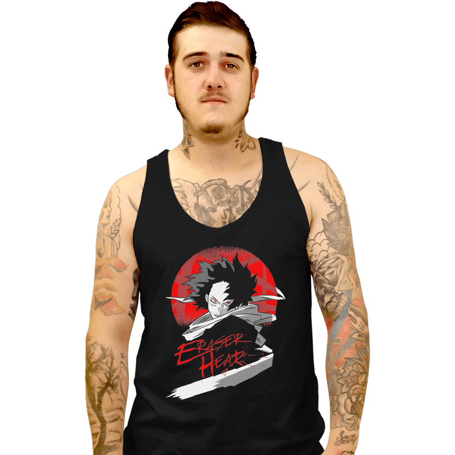 Shirts Tank Top, Unisex / Small / Black Eraser Head