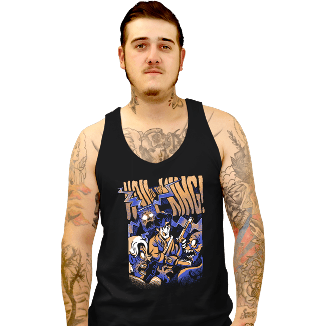 Daily_Deal_Shirts Tank Top, Unisex / Small / Black Hail Baby