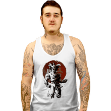 Load image into Gallery viewer, Shirts Tank Top, Unisex / Small / White Saiyan Sun
