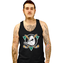 Load image into Gallery viewer, Secret_Shirts Tank Top, Unisex / Small / Black Ducks Fly Together
