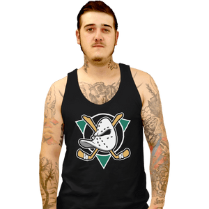 Secret_Shirts Tank Top, Unisex / Small / Black Ducks Fly Together