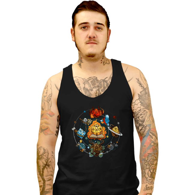 Secret_Shirts Tank Top, Unisex / Small / Black Dice System
