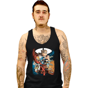 Daily_Deal_Shirts Tank Top, Unisex / Small / Black Stranger Falls 4