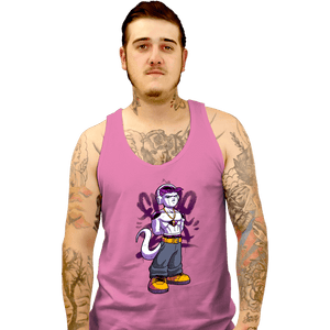 Daily_Deal_Shirts Tank Top, Unisex / Small / Pink Machiavellian Frieza