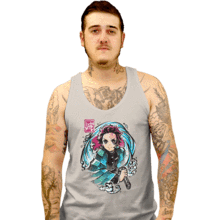 Shirts Tank Top, Unisex / Small / White Breath Of Water