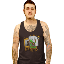 Load image into Gallery viewer, Shirts Tank Top, Unisex / Small / Black Heroic Self Portrait
