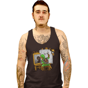 Shirts Tank Top, Unisex / Small / Black Heroic Self Portrait