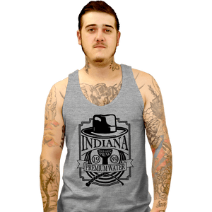 Daily_Deal_Shirts Tank Top, Unisex / Small / Sports Grey Indiana Water
