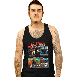 Daily_Deal_Shirts Tank Top, Unisex / Small / Black Nostalgia Legends