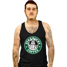 Load image into Gallery viewer, Shirts Tank Top, Unisex / Small / Black Starbucky Coffee
