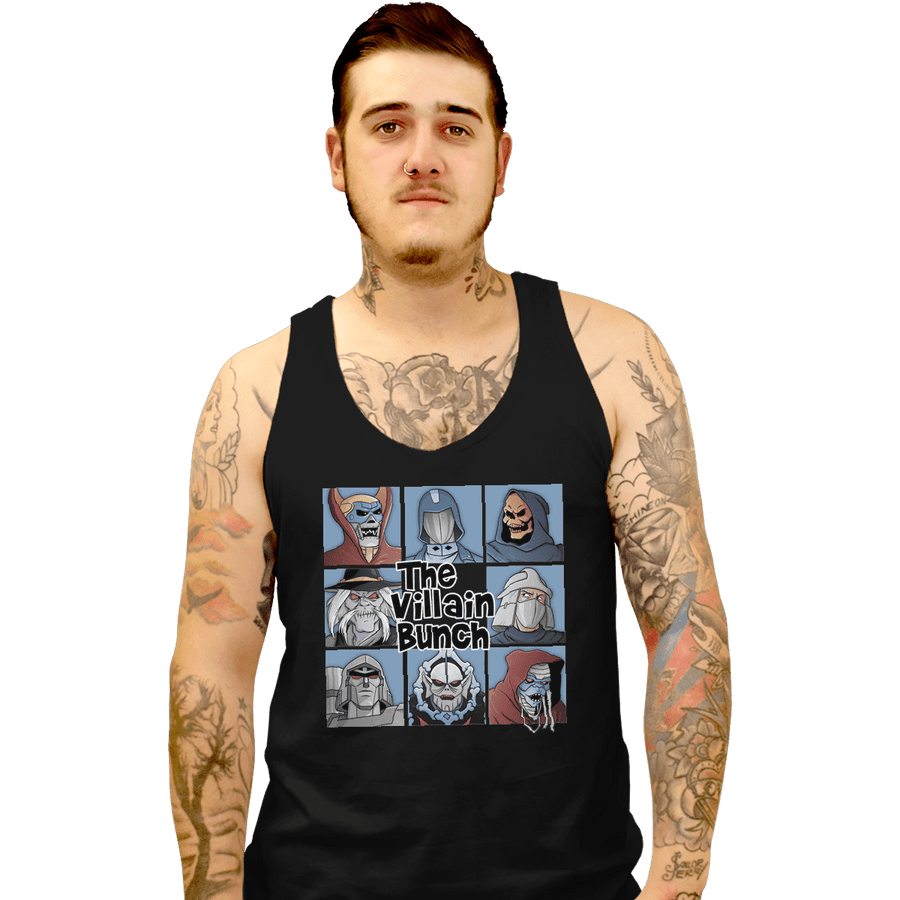 Shirts Tank Top, Unisex / Small / Black The Villain Bunch