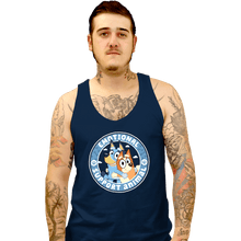 Load image into Gallery viewer, Daily_Deal_Shirts Tank Top, Unisex / Small / Navy Emotional Support Animals
