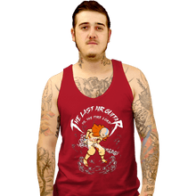 Load image into Gallery viewer, Daily_Deal_Shirts Tank Top, Unisex / Small / Red The Last Air Guitar
