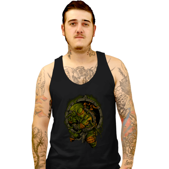 Secret_Shirts Tank Top, Unisex / Small / Black TMNT Mikey