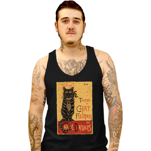 Shirts Tank Top, Unisex / Small / Black Chat Flerken