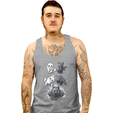 Load image into Gallery viewer, Shirts Tank Top, Unisex / Small / Sports Grey Night Fury Fusion
