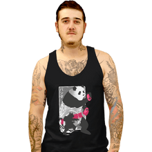 Load image into Gallery viewer, Shirts Tank Top, Unisex / Small / Black Grade Two Sorcerer Panda
