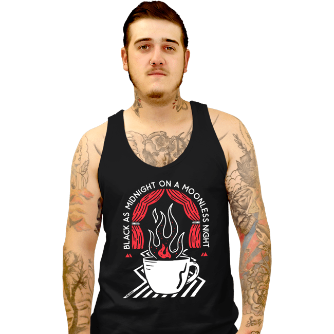 Secret_Shirts Tank Top, Unisex / Small / Black Moonless Night