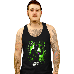 Daily_Deal_Shirts Tank Top, Unisex / Small / Black The Enigma