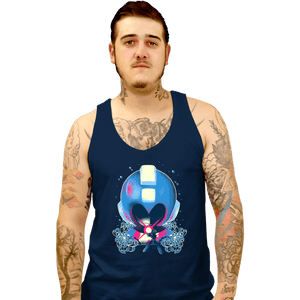 Daily_Deal_Shirts Tank Top, Unisex / Small / Navy Mega Memories