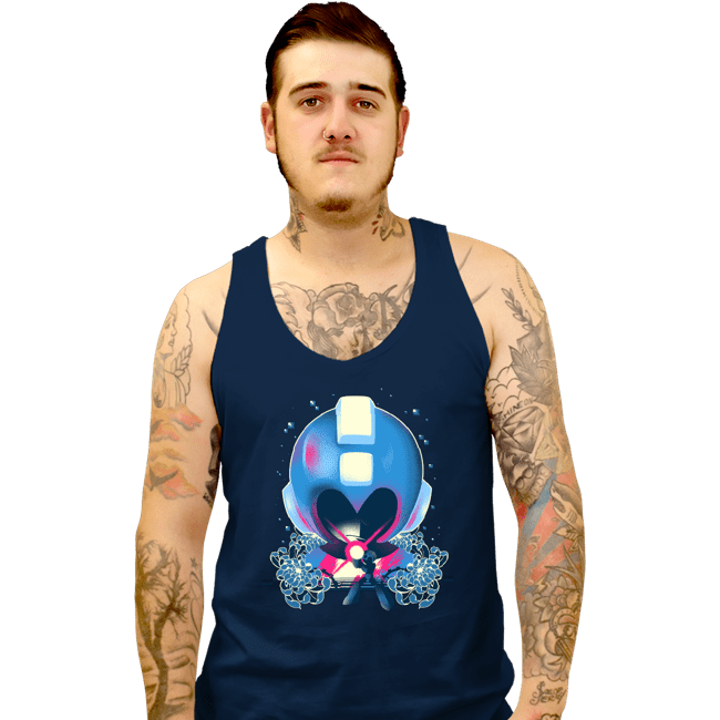 Daily_Deal_Shirts Tank Top, Unisex / Small / Navy Mega Memories