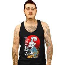 Load image into Gallery viewer, Shirts Tank Top, Unisex / Small / Black Fighter Rabbit
