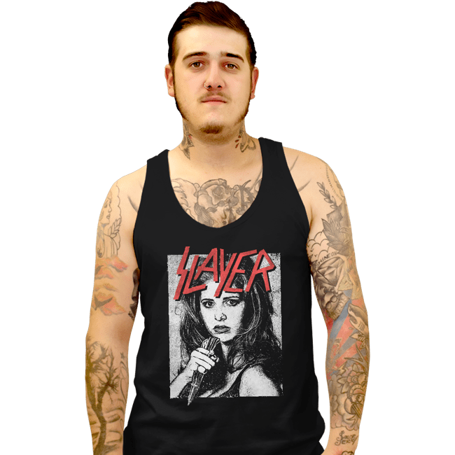 Secret_Shirts Tank Top, Unisex / Small / Black The Slayer