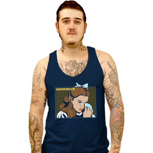 Daily_Deal_Shirts Tank Top, Unisex / Small / Navy Had A Brain