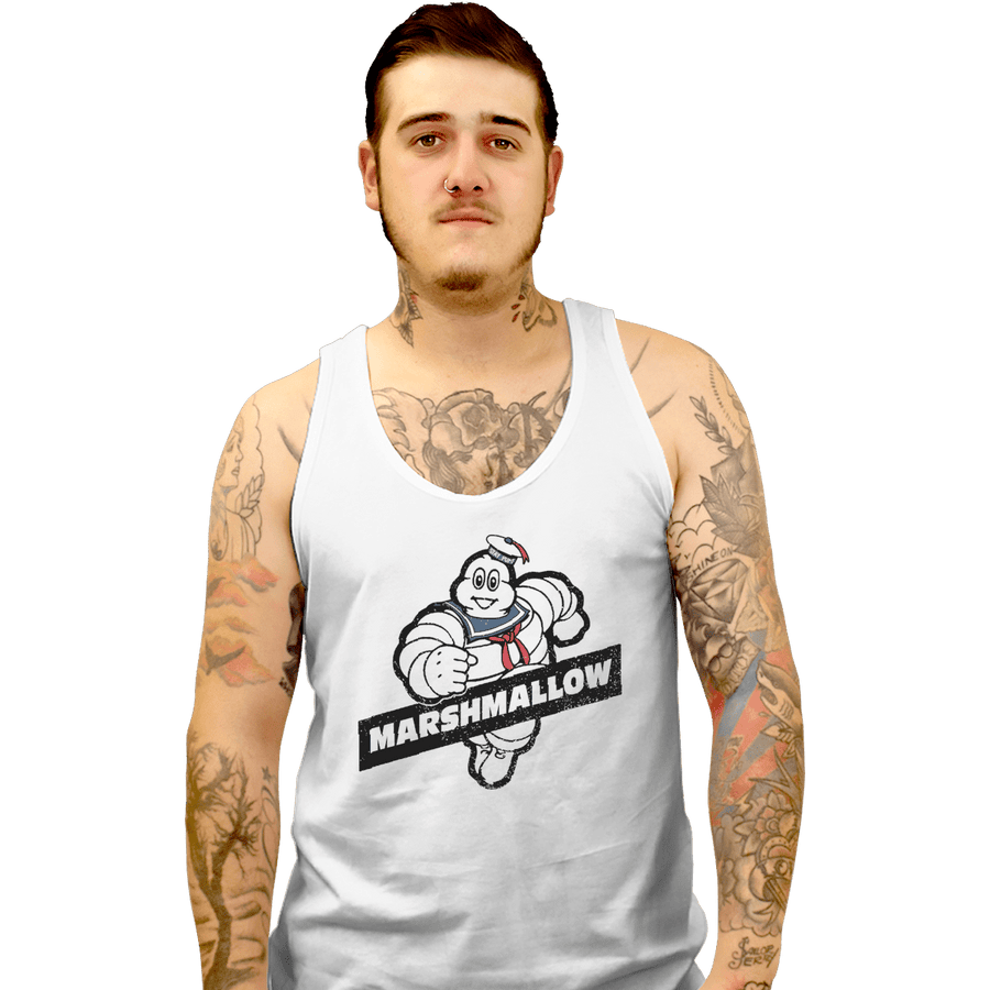 Shirts Tank Top, Unisex / Small / White Marshmallow